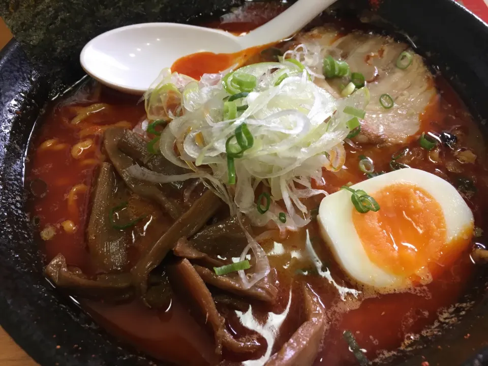 優月で辛味噌ラーメン|フージさん