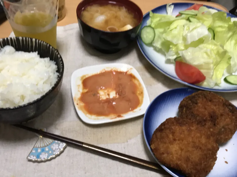 コロッケ定食|はやとさん