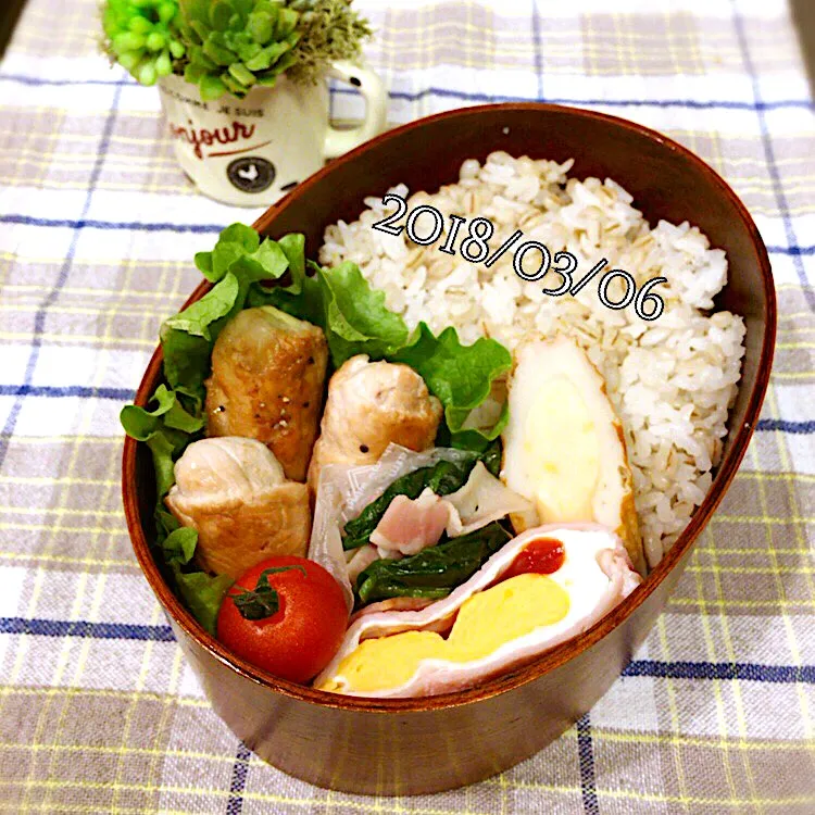 2018/03/06❤︎今日のお弁当🍱|makkkkkoさん