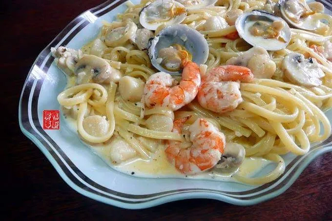 Seafood pasta|steven z.y.さん