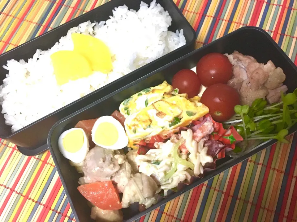 20180306🍱今日の旦那さん弁当🍱|akiyo22さん