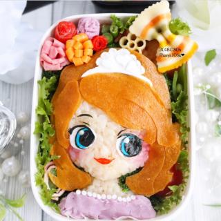 キャラ弁 ディズニープリンセスのレシピと料理アイディア24件 Snapdish スナップディッシュ