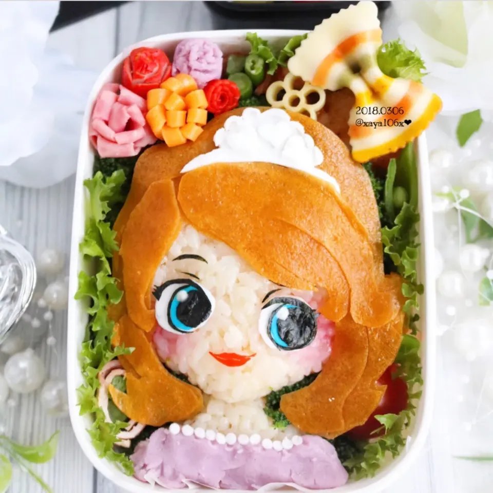 ちいさなプリンセスソフィア弁当|あーたんさん