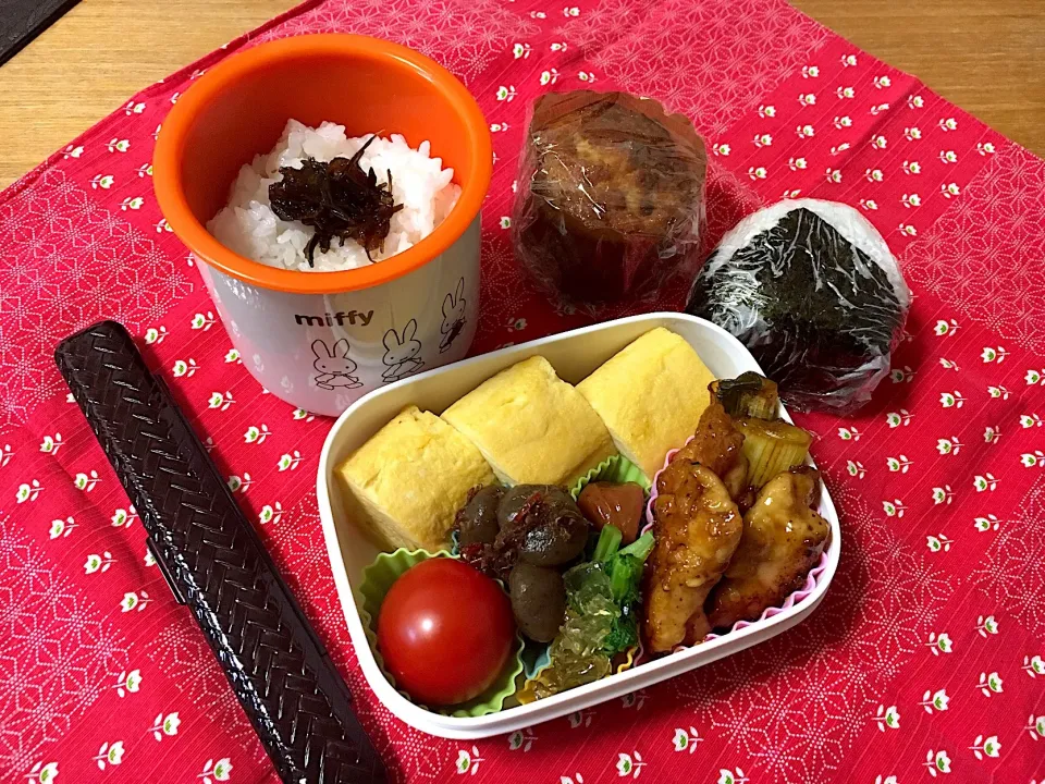 今週最後の朝昼弁当🍙|csigapogiさん