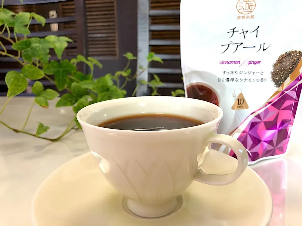 モニター当選したお茶をお気に入りのカップで✨|NOBUちえさん