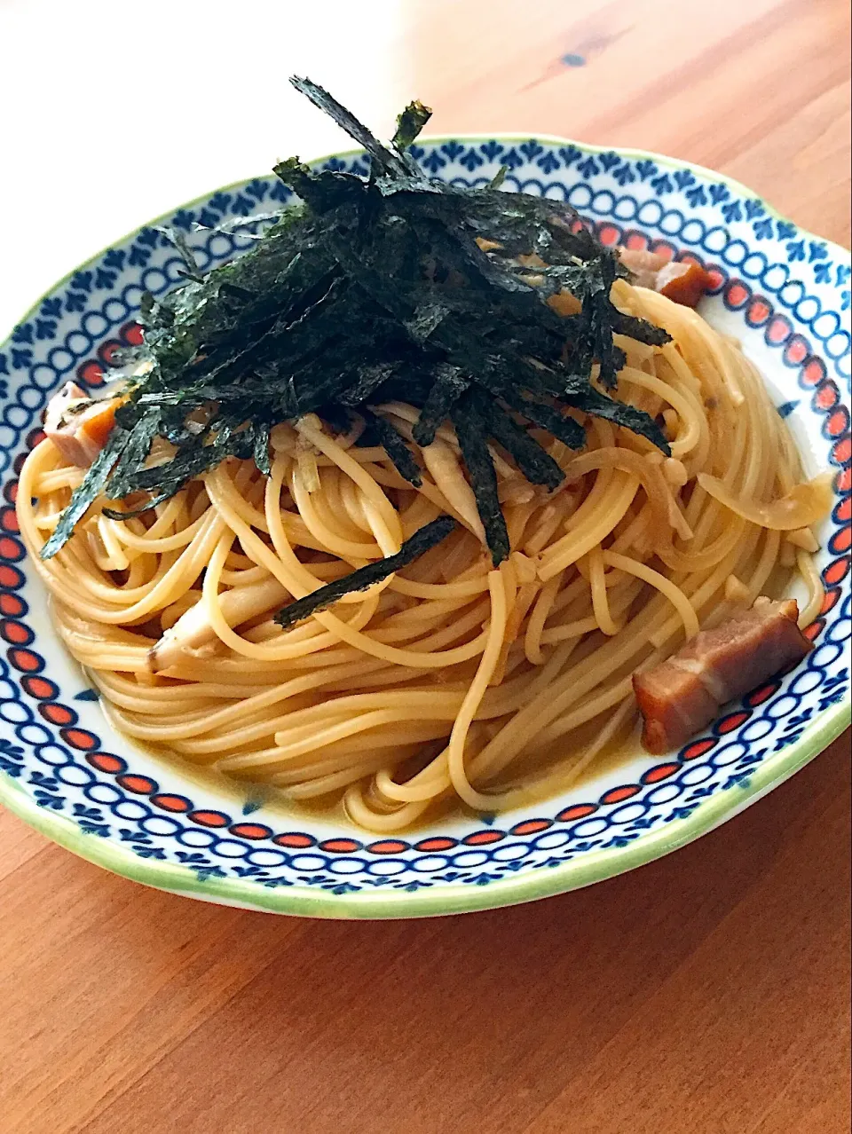 Snapdishの料理写真:ジャポネーゼ（和風パスタ）作ったよ🇯🇵|NOMU'S キッチン🍳さん