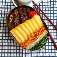 焼肉弁当 です|食べること作ることが大好きさん