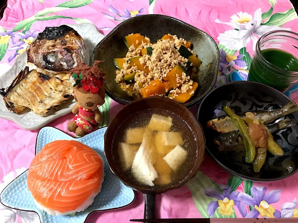 めっちゃすぎたけどお雛様の日の晩御飯😉|noeさん