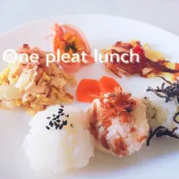 Snapdishの料理写真:ワンプレートランチ|おいもちゃんさん