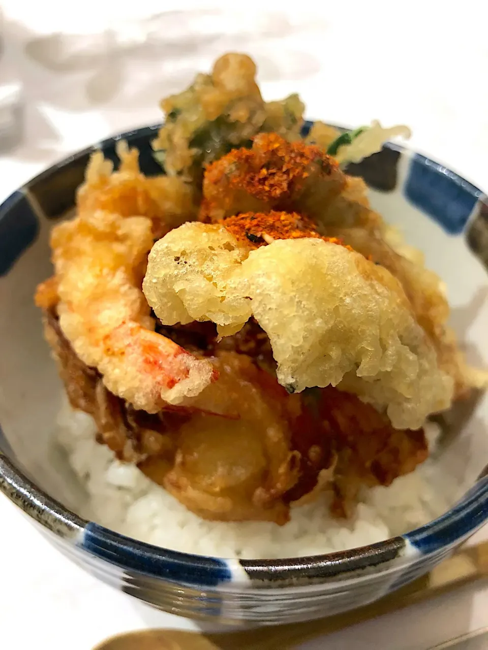 昼ご飯は天丼|村長さん