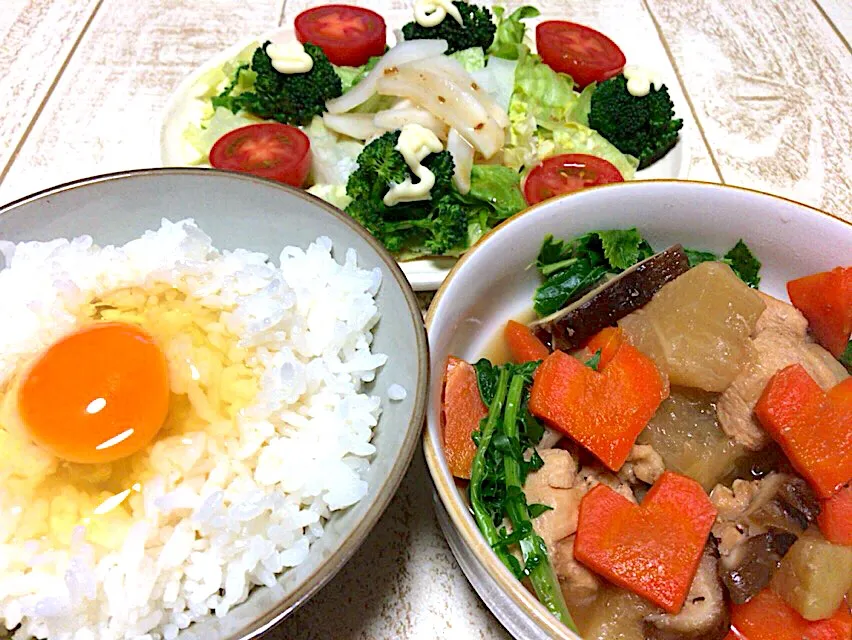 いただきました素材で作る晩ご飯🎵|ひーちゃんさん