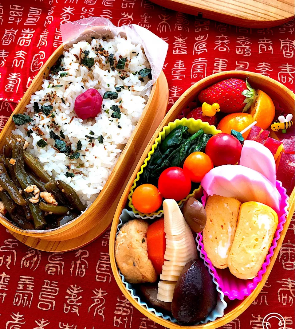 #お父さん弁当  #お弁当  #和食弁当  #お弁当じまん  #ヘルシー弁当  #野菜多め  #さつま芋のレモン煮|Blueberry🫐さん