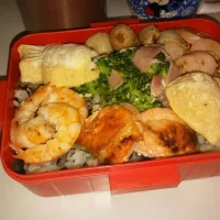 Snapdishの料理写真:3/6夜勤弁当|ohanaさん