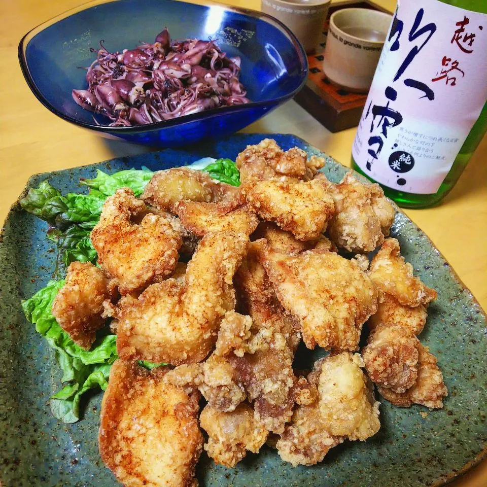 Snapdishの料理写真:鶏の唐揚げ♡|U-YUKIさん