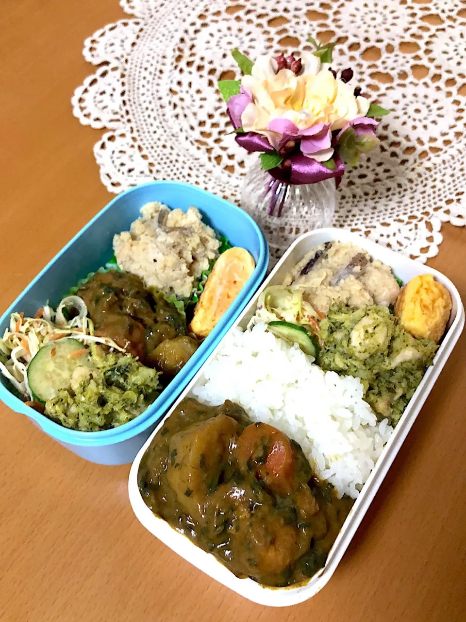 カレー弁当🍛|もぐもぐさん