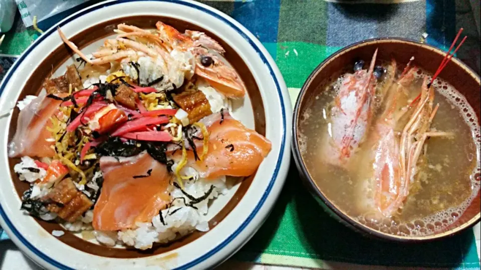 Snapdishの料理写真:３月３日ひな祭り。我が家のちらし寿司|こやっこさん