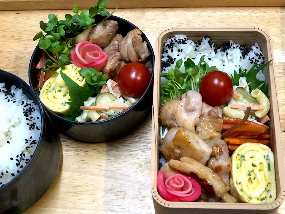 鶏のガーリックチーズ焼き 弁当|弁当 備忘録さん