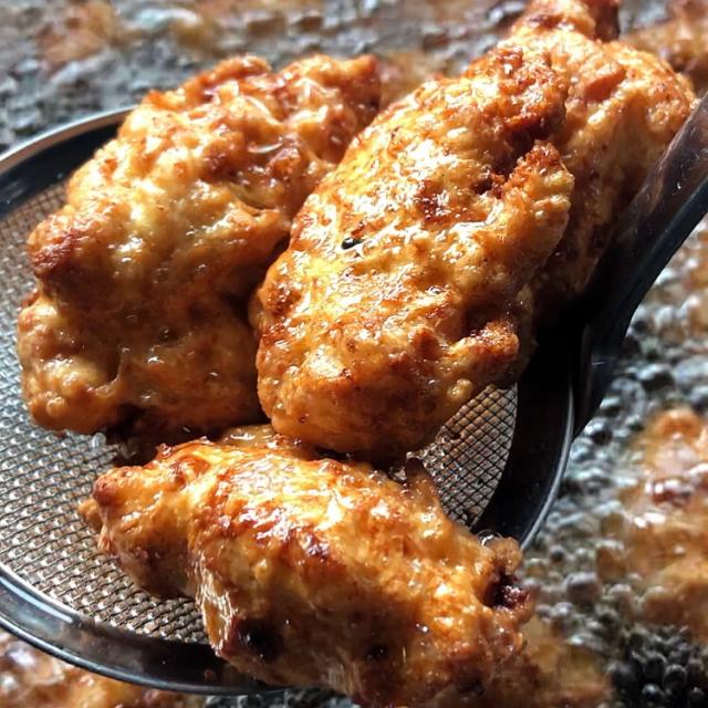 手作り自家製さつま揚げ 揚げ状況 ガク魁 男飯 Snapdish スナップディッシュ Id Meszxa