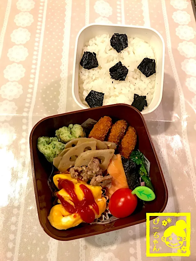 Snapdishの料理写真:次女☆高校生弁当😅155日目|☆ぴ〜ちゃん☆さん