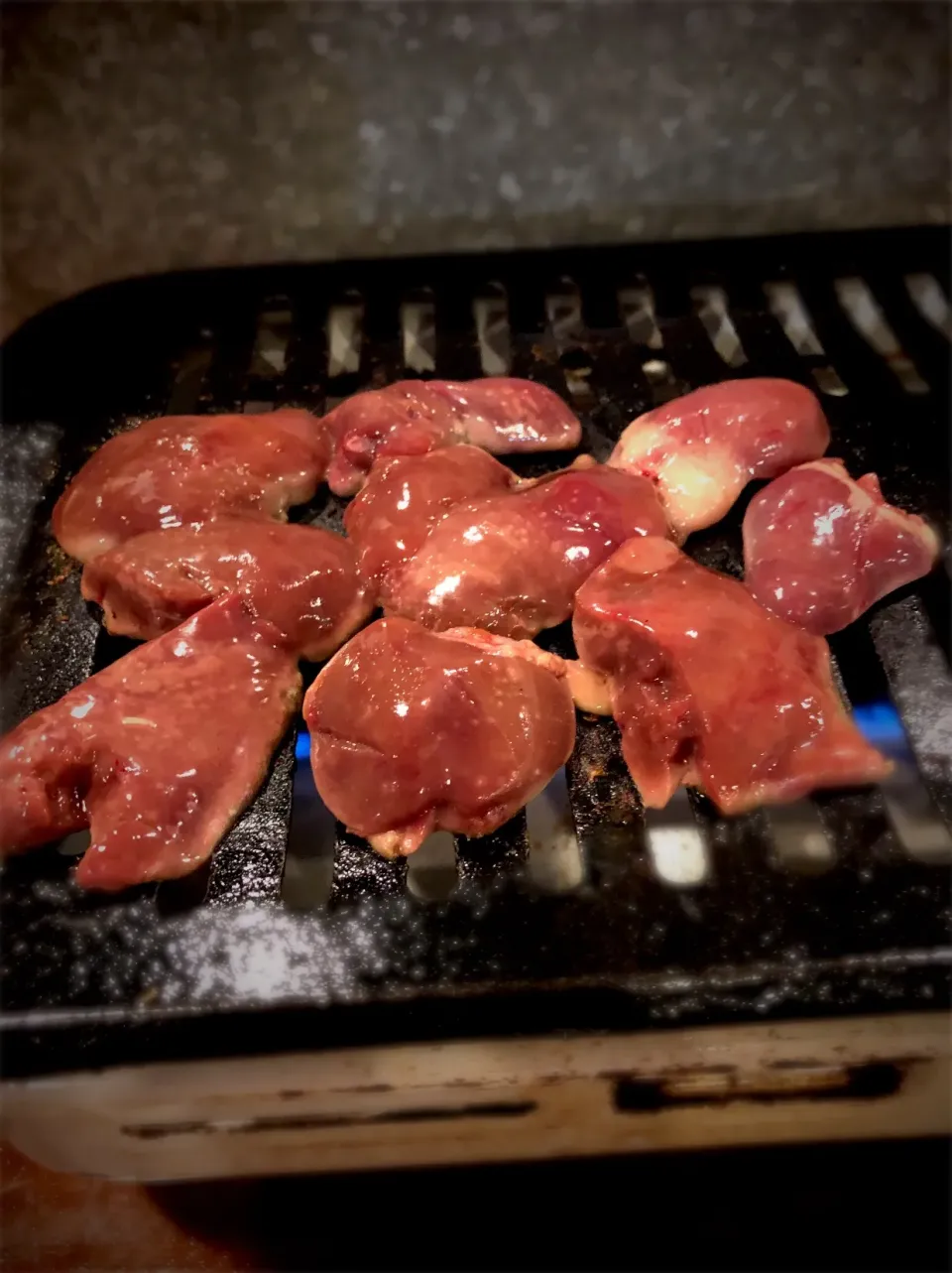 鶏レバー焼き|堀川 あかしさん