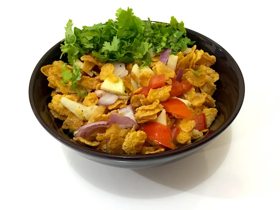 Apple cornflake chat #healthysnack #easysnack  #healthyliving #simplesnack|arunさん