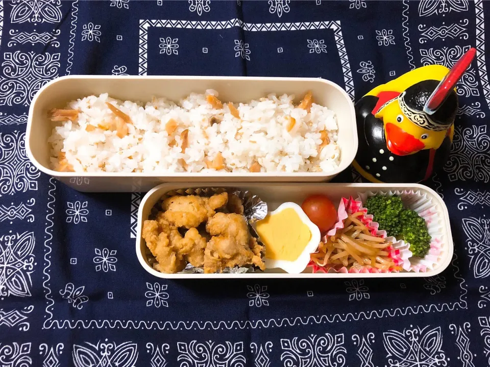 Snapdishの料理写真:2018/3/8(金) 夫弁当🎵|kiyominさん