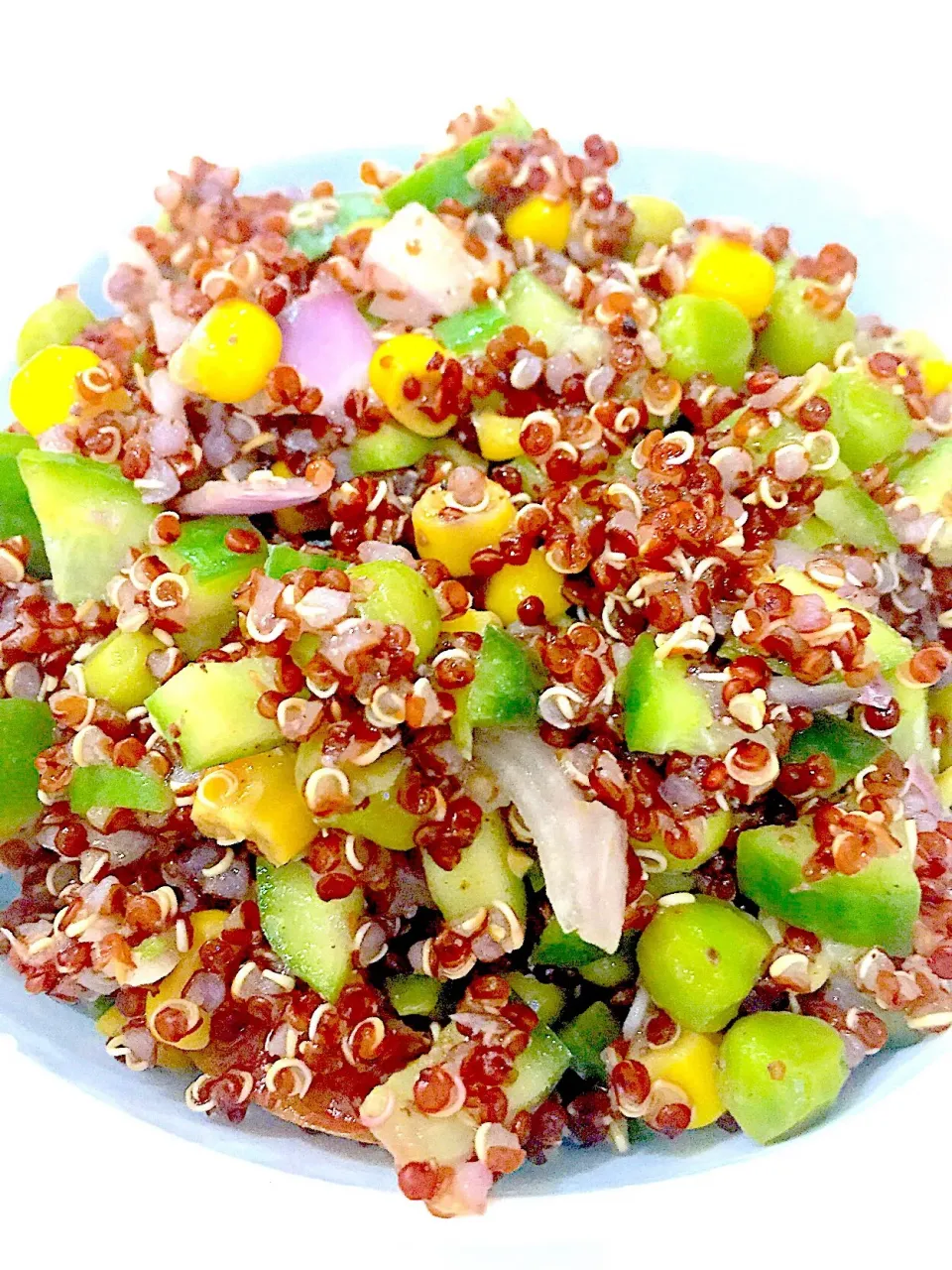 Home | SURYA ARUN's recipes | SWEET CORN PEAS QUINOA SALAD|arunさん