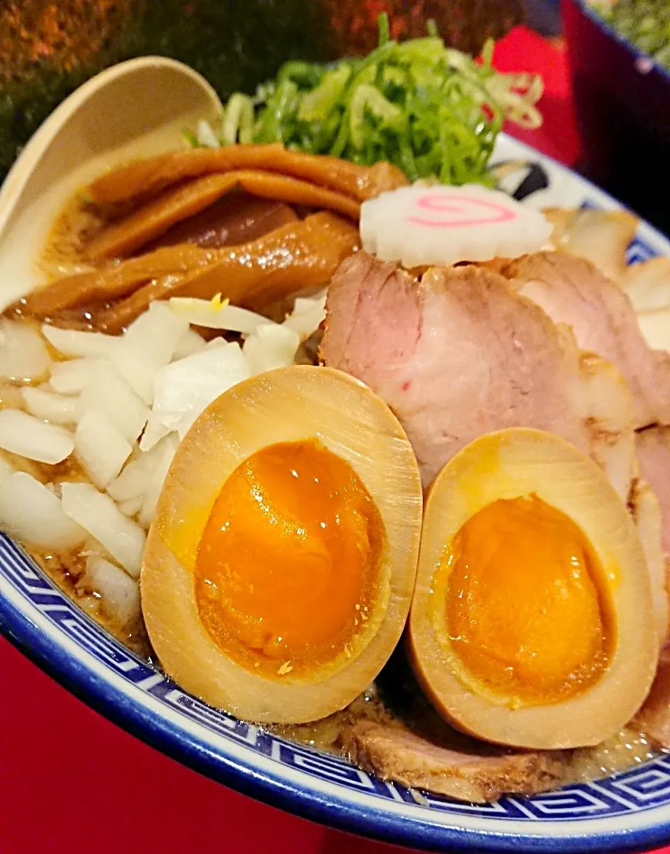 Snapdishの料理写真:#麺活  ~特背脂醤油ラーメン~|りくれんさん