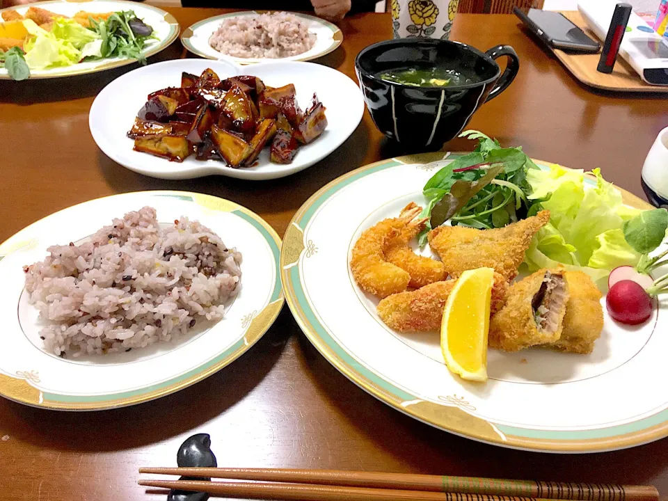 ミックスフライ定食|たいへーさん