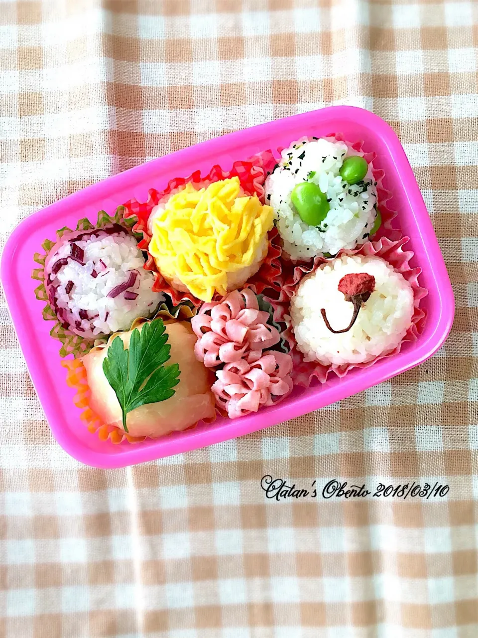 🍴本日のJK1部活おにぎり弁当|makoさん