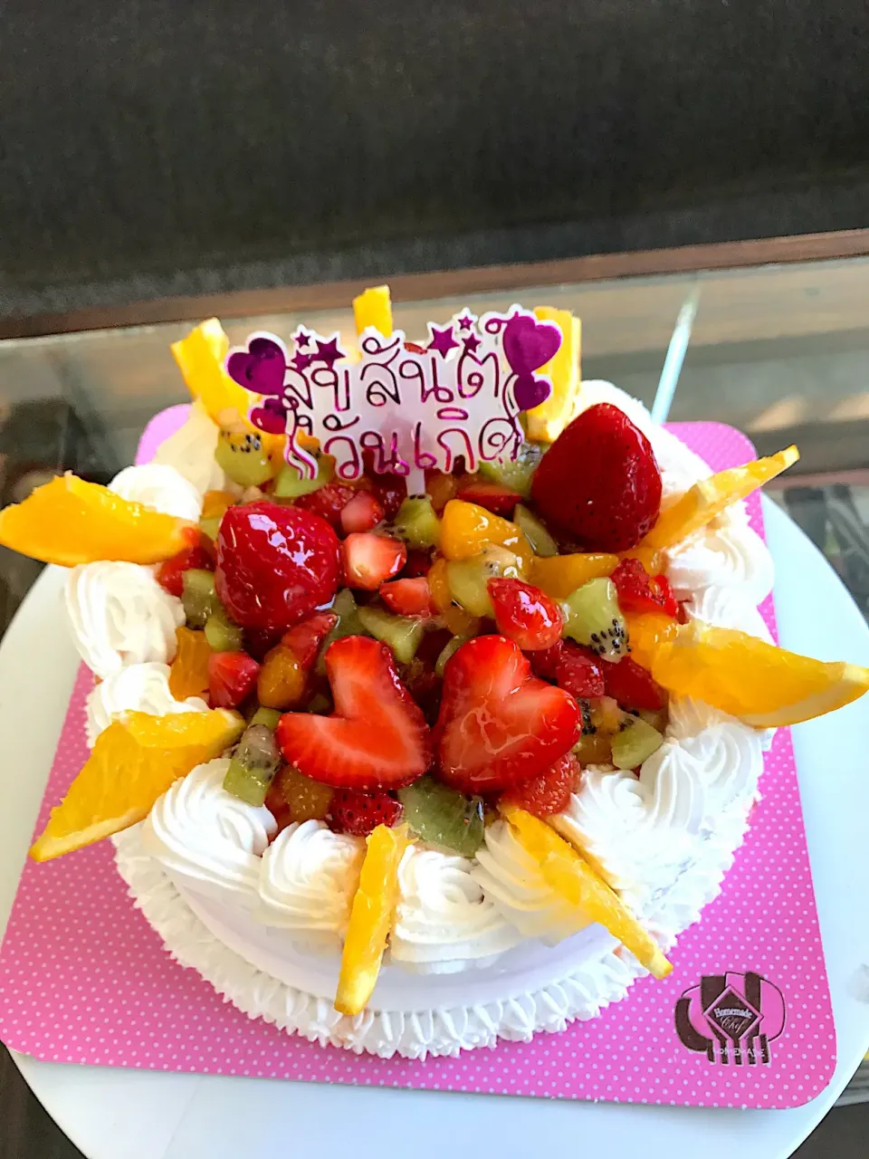 fresh fruit cream cake|Numam Aphinyaさん