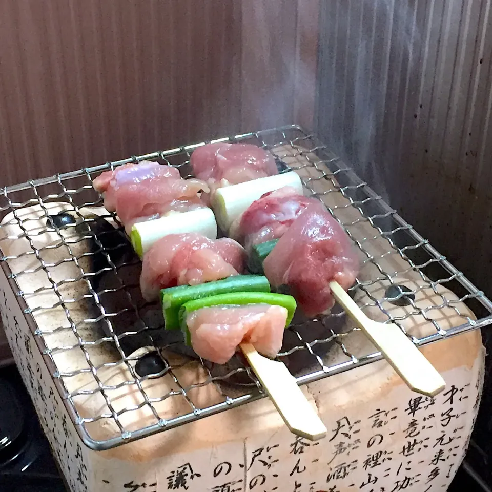 炭火焼き焼き鳥!  (^-^)|Kei Satoさん