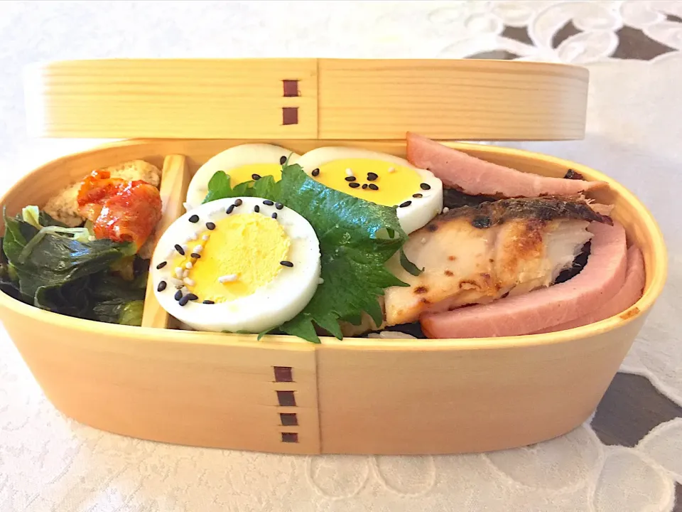 銀ダラのお弁当|もなかさん