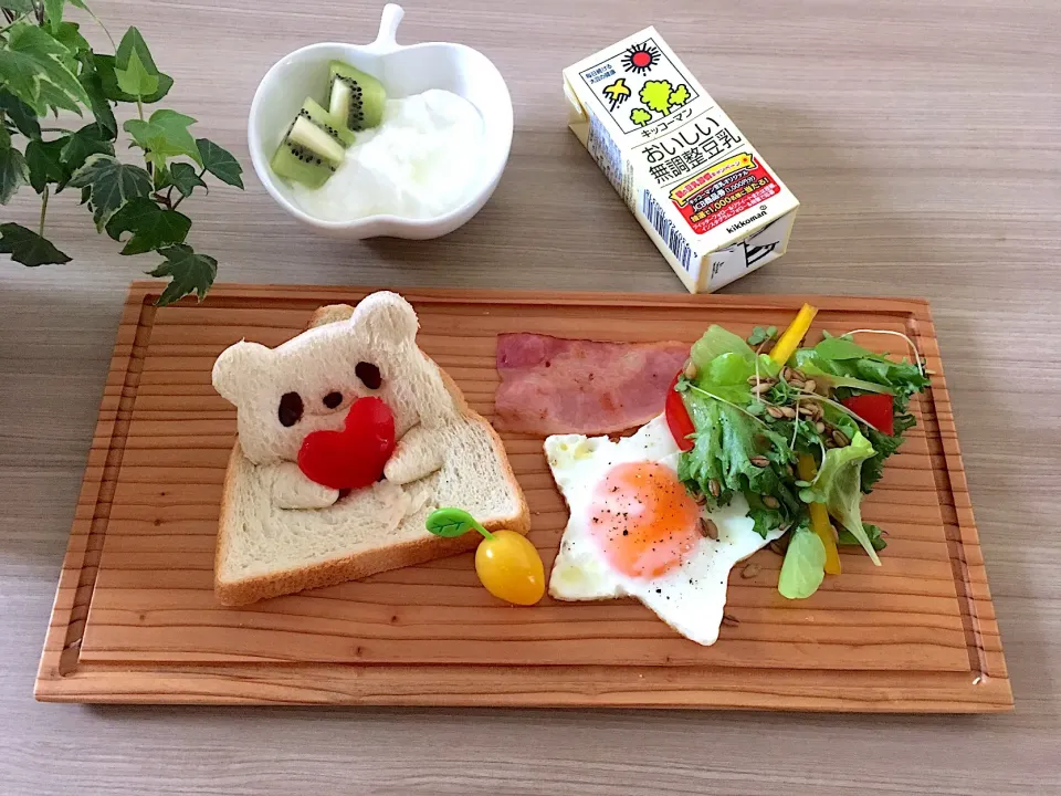 Snapdishの料理写真:#パンダトースト|michicoさん