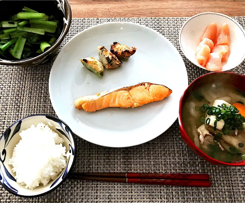 日曜日の朝ごはん定食🍚|saoricocoさん