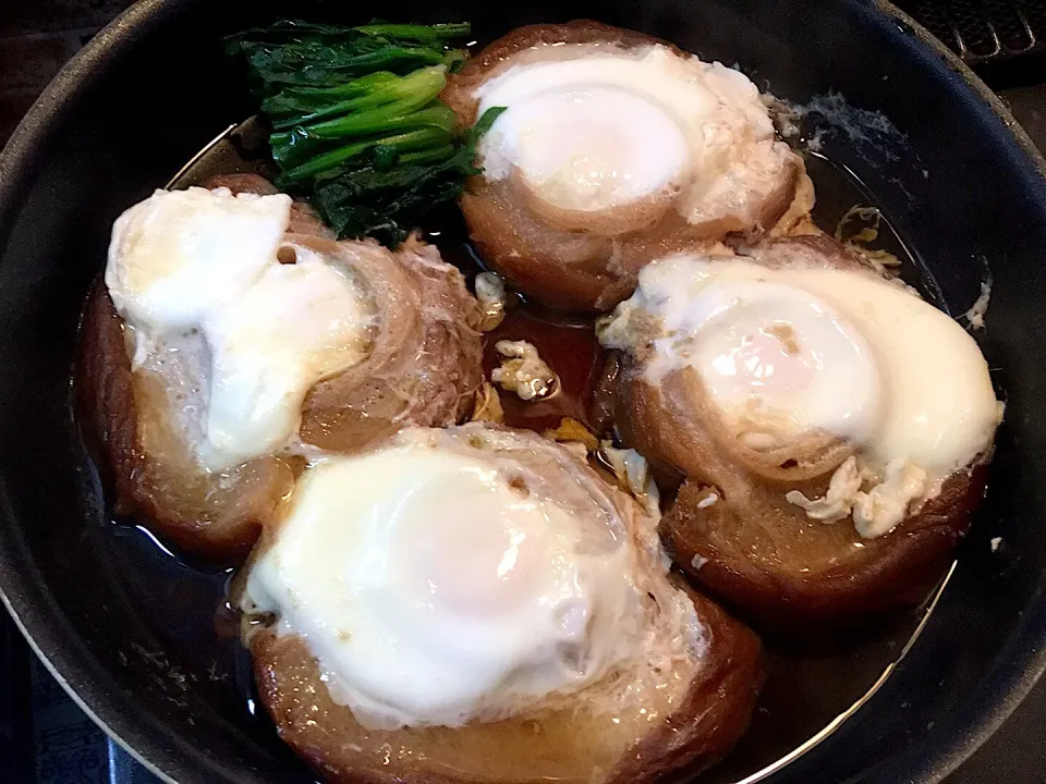 車麩の目玉のオヤジ煮👀|くーさんさん