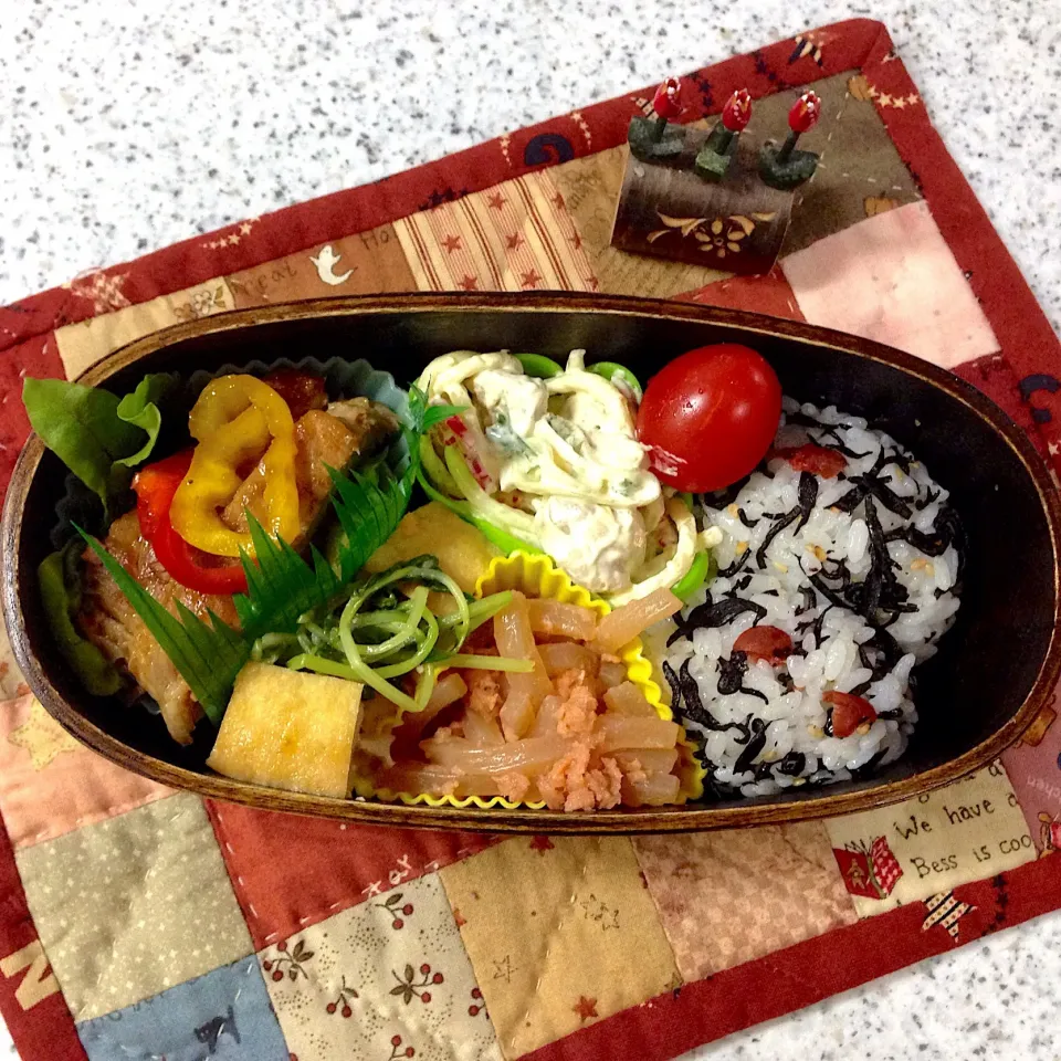 Snapdishの料理写真:今日のお弁当😊|naonaomimichanさん