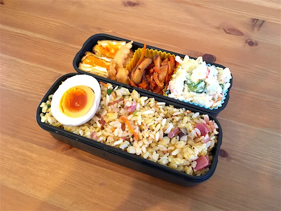 味玉炒飯弁当|Emi Mikadoさん