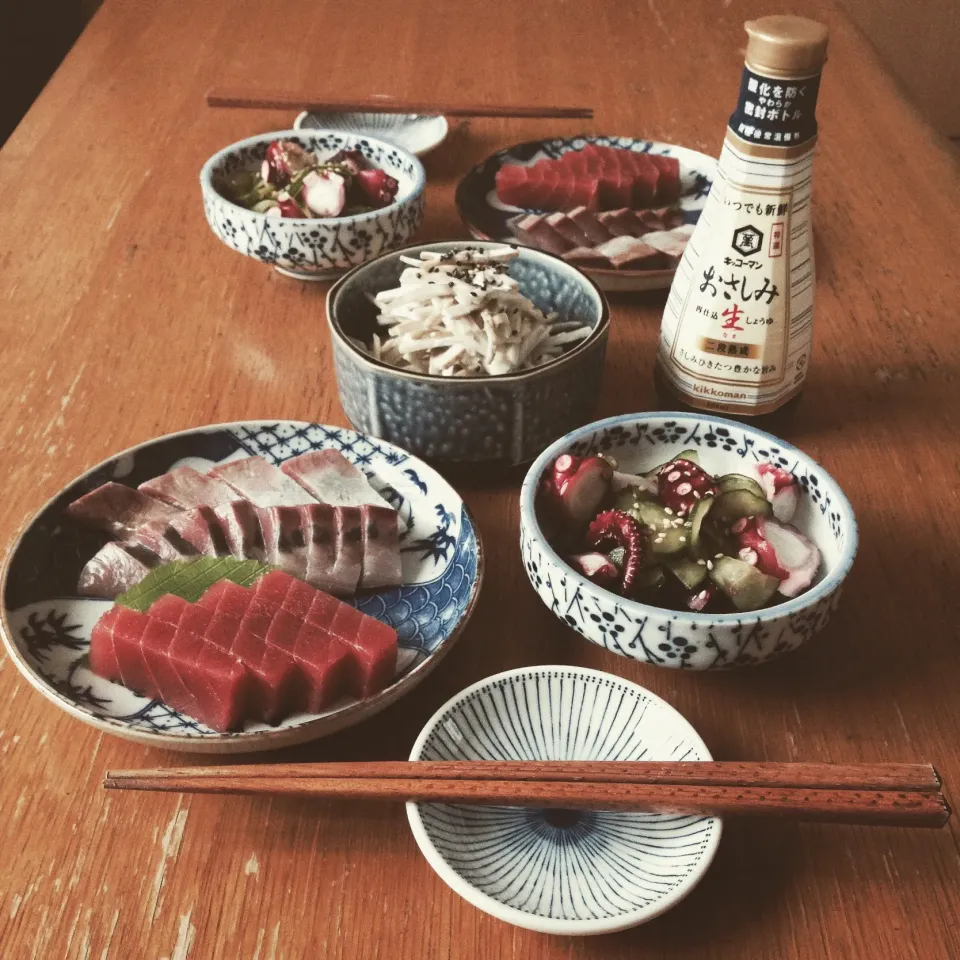 Snapdishの料理写真:お刺身定食。|Imanaka Yukikoさん