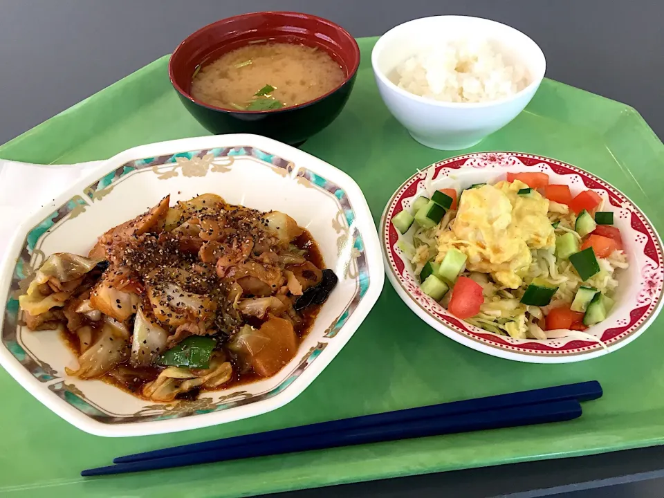 回鍋肉、カレーポテトサラダ|Tadahiko Watanabeさん