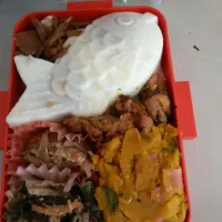 Snapdishの料理写真:3/10 お昼弁当|ohanaさん