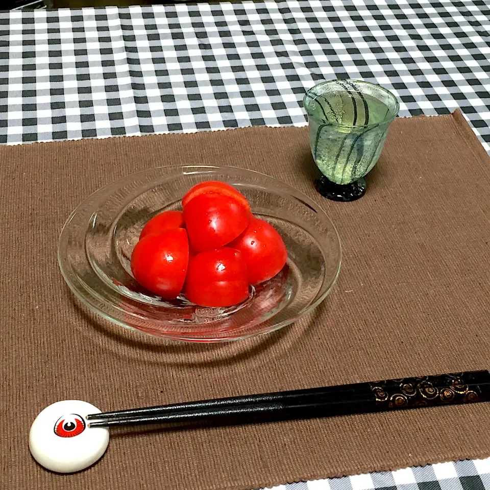 冷やしトマト🍅  (^-^)|Kei Satoさん