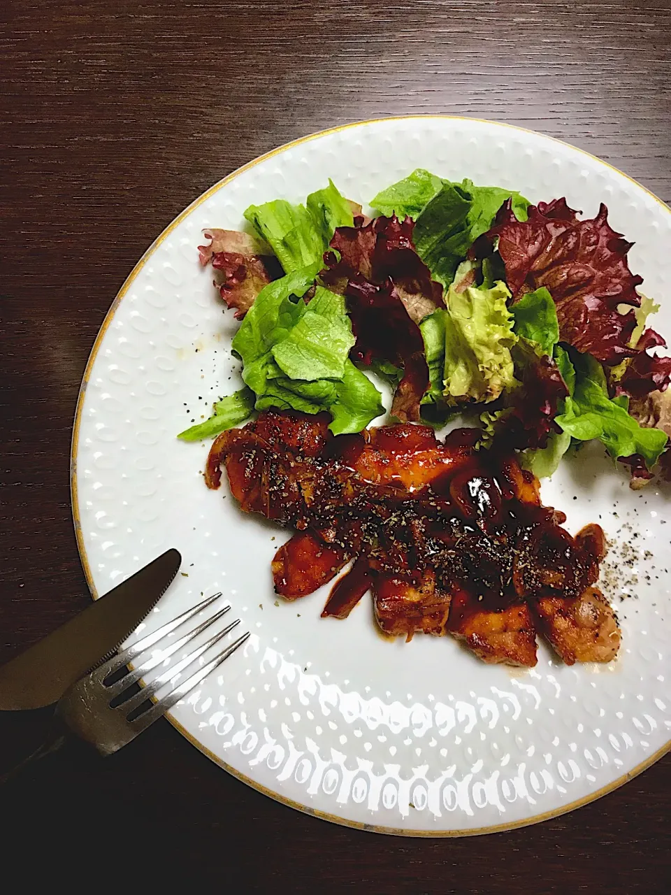 Snapdishの料理写真:るん♪の料理 とんてき🐷♪|るん♪さん