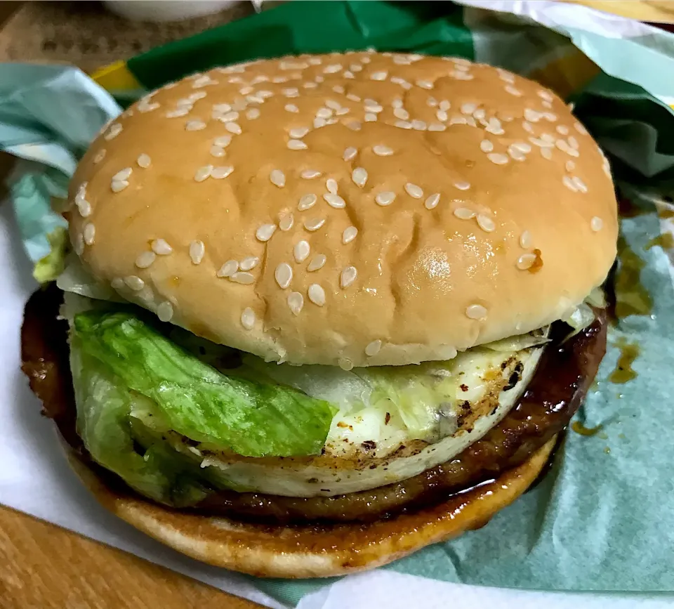 てりたまバーガー🍔|るみおんさん