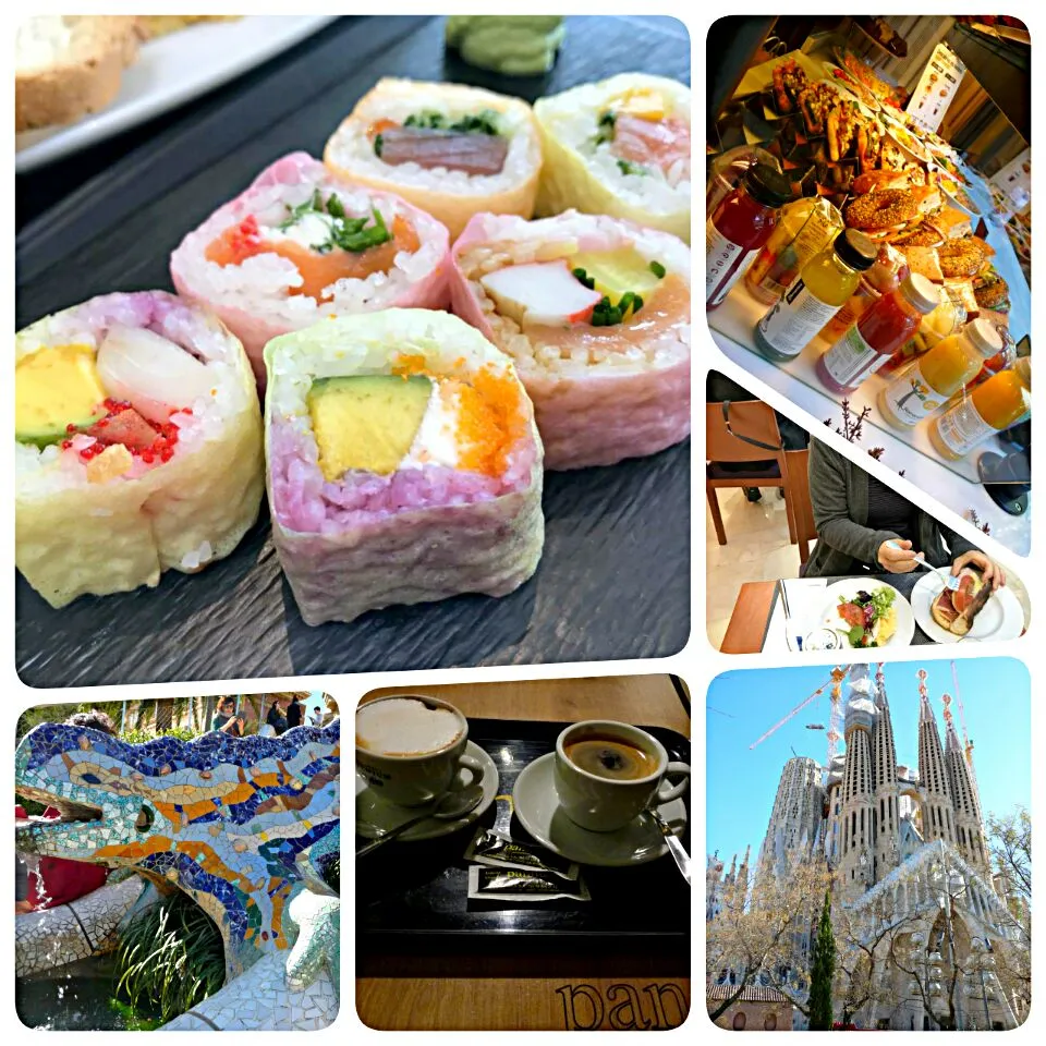 ☆スペイン旅行☆  毎日遅めの昼食  お寿司他|hamamaさん