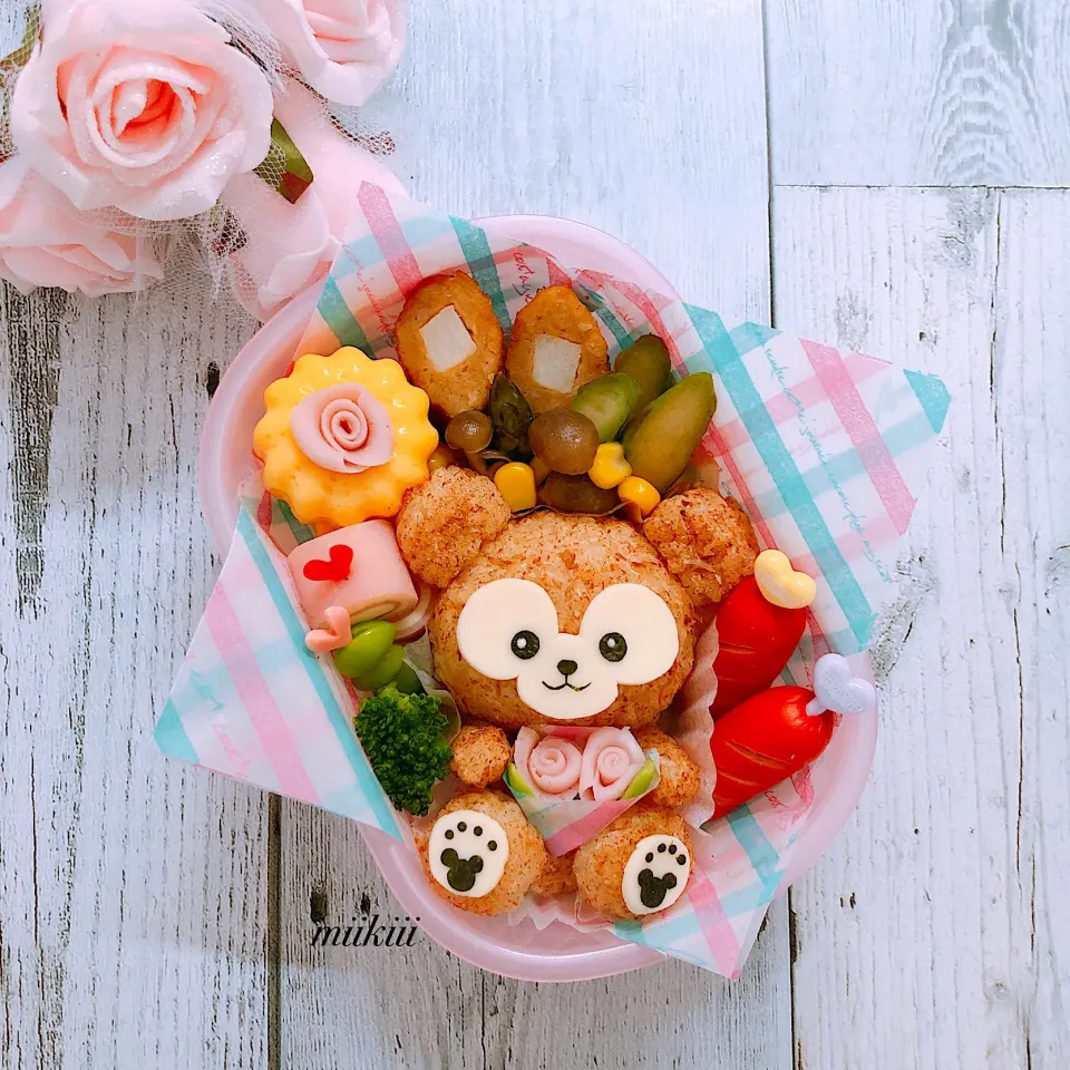 ダッフィーのお弁当♡|みきさん