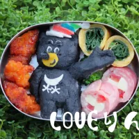 平昌パラリンピックのマスコット「バンダビ」のお弁当|LOVEりんさん