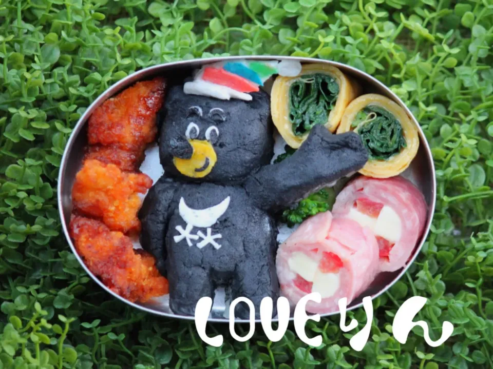 平昌パラリンピックのマスコット「バンダビ」のお弁当|LOVEりんさん