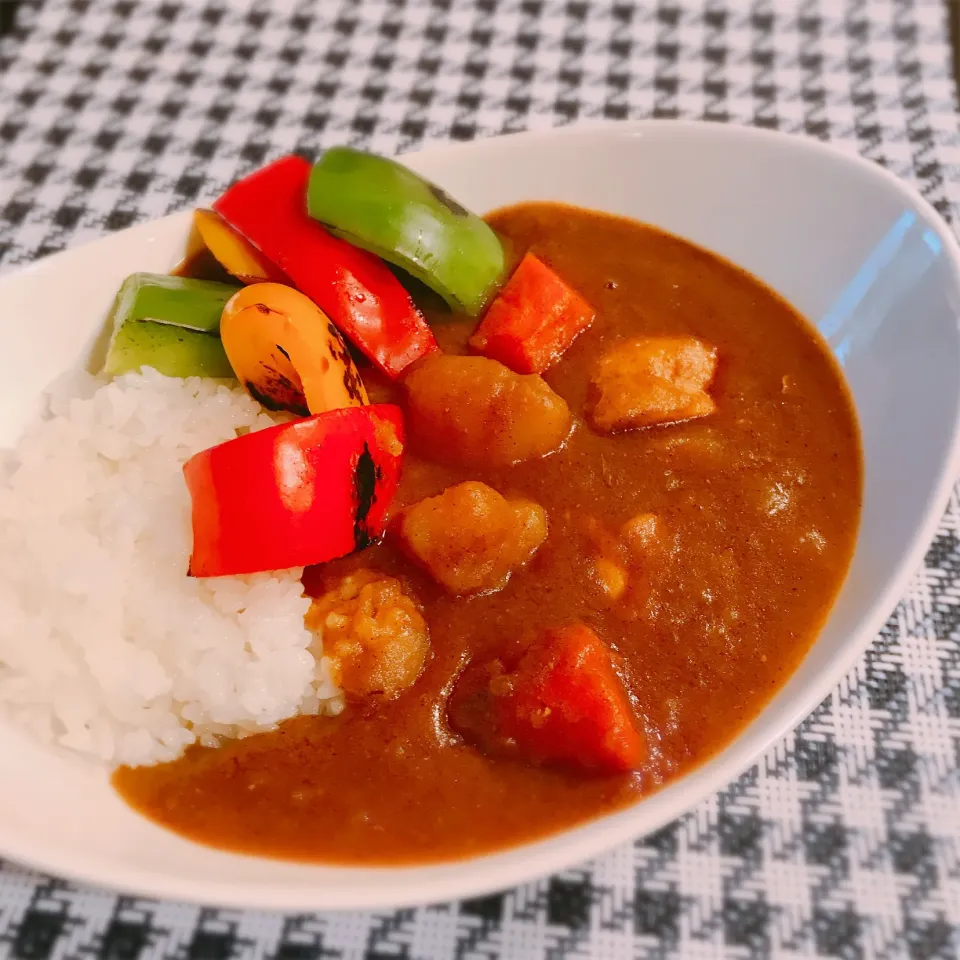 野菜たっぷりゴロゴロカレー🍛🥦🥕🥔|🍎ゆかりんご🍎さん