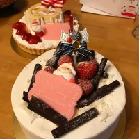 Snapdishの料理写真:パティスリーヒラノのクリスマスケーキ|Izumiさん